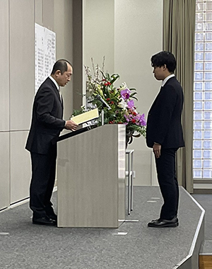 卒業証書授与風景2