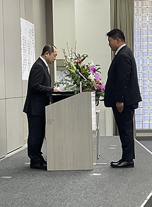 卒業証書授与風景4