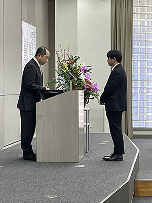 卒業証書授与風景8